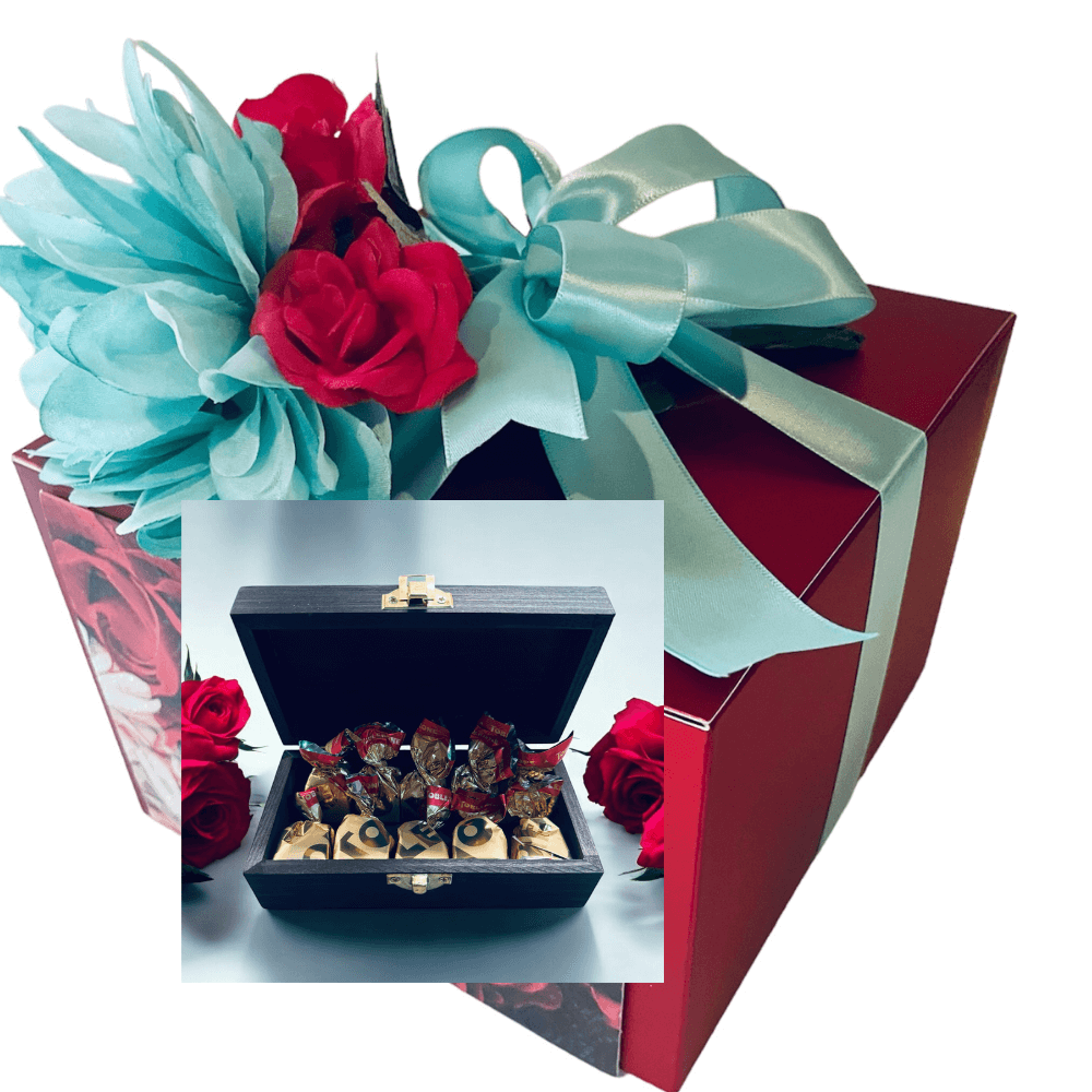 Essentialgifting™ - Wholesale Chocolate Box - Chocolate Truffles Wooden Keepsake Box4