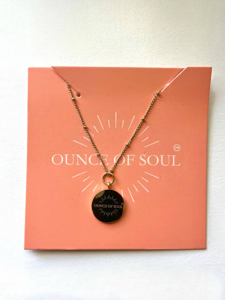 Ounce of Soul Logo necklace for wholesale by Ounce of Soul