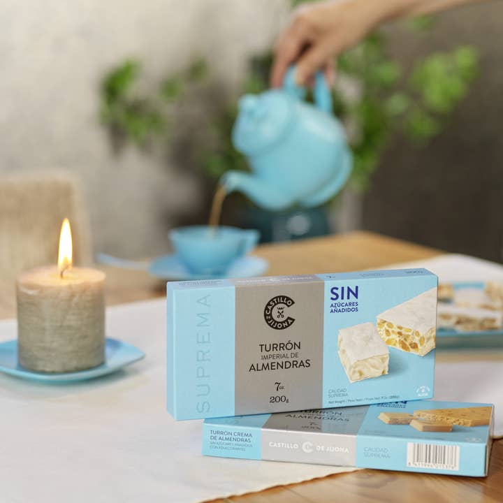 CASTILLO DE JIJONA - Wholesale Nougat - Imperial Sugar-Free Nougat Supreme Quality (200g)5