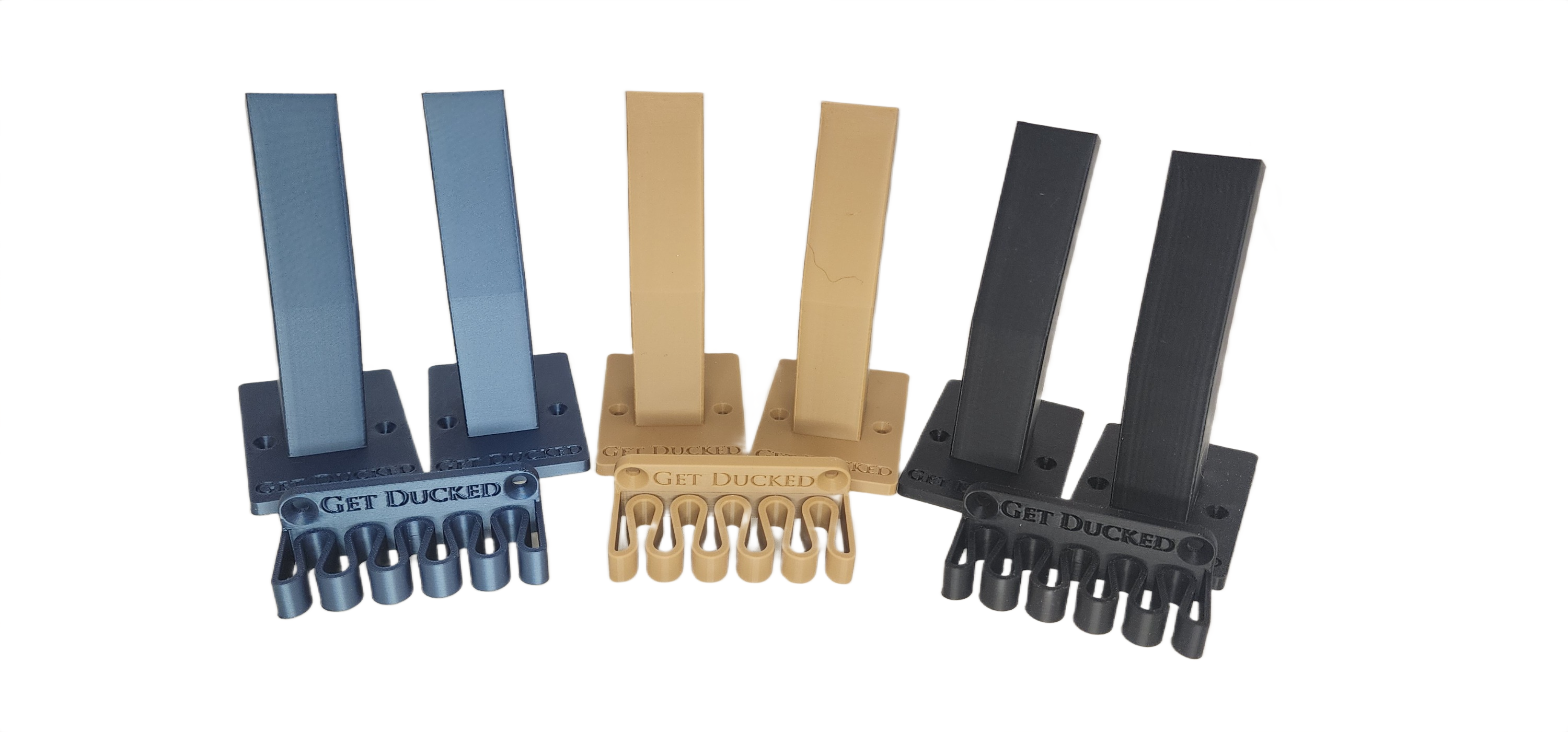 Get Ducked Waterfowl - Wholesale Wall Hook - Trail & Timber™ Plug & Stow Kit — (2) MOJO® Wall Holders + (1) Charging-Wire Holder1