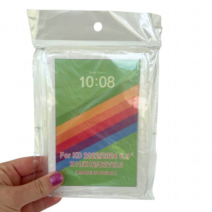Scrappy Stitcher - Wholesale Book Cover - Kindle Clear Case (To Pair with Stickers and Inserts)