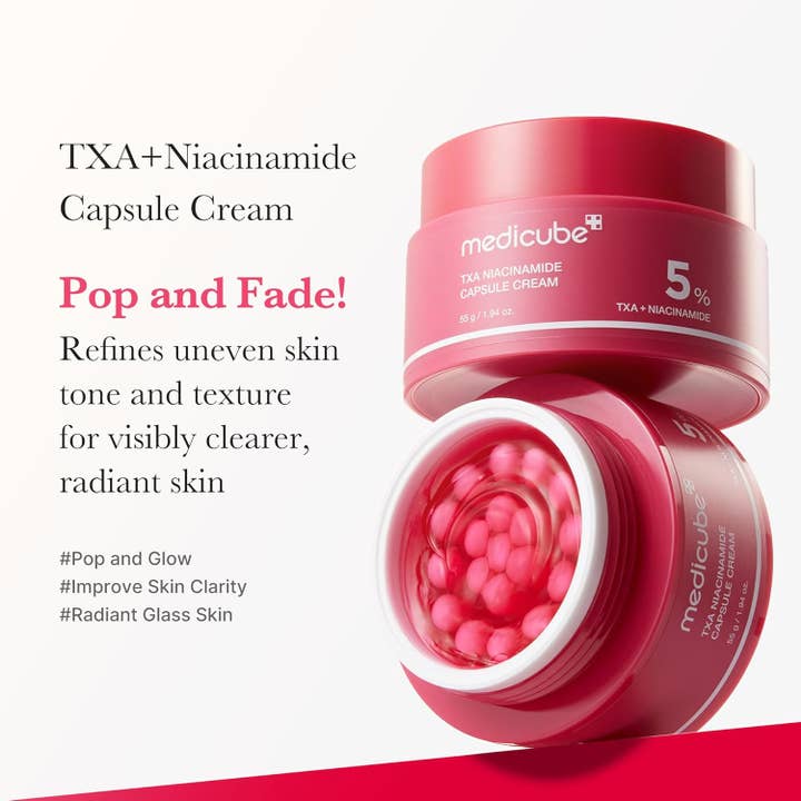 Glowiss - Wholesale Facial Moisturizer - MEDICUBE TXA+Niacinamide Capsule Cream 55g 1.94oz1