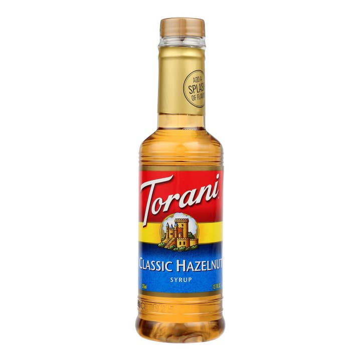 Ware Spark - Wholesale Flavored Syrup - Torani - Coffee Syrup - Hazelnut - Case Of 4 - 12.7 Fl Oz.