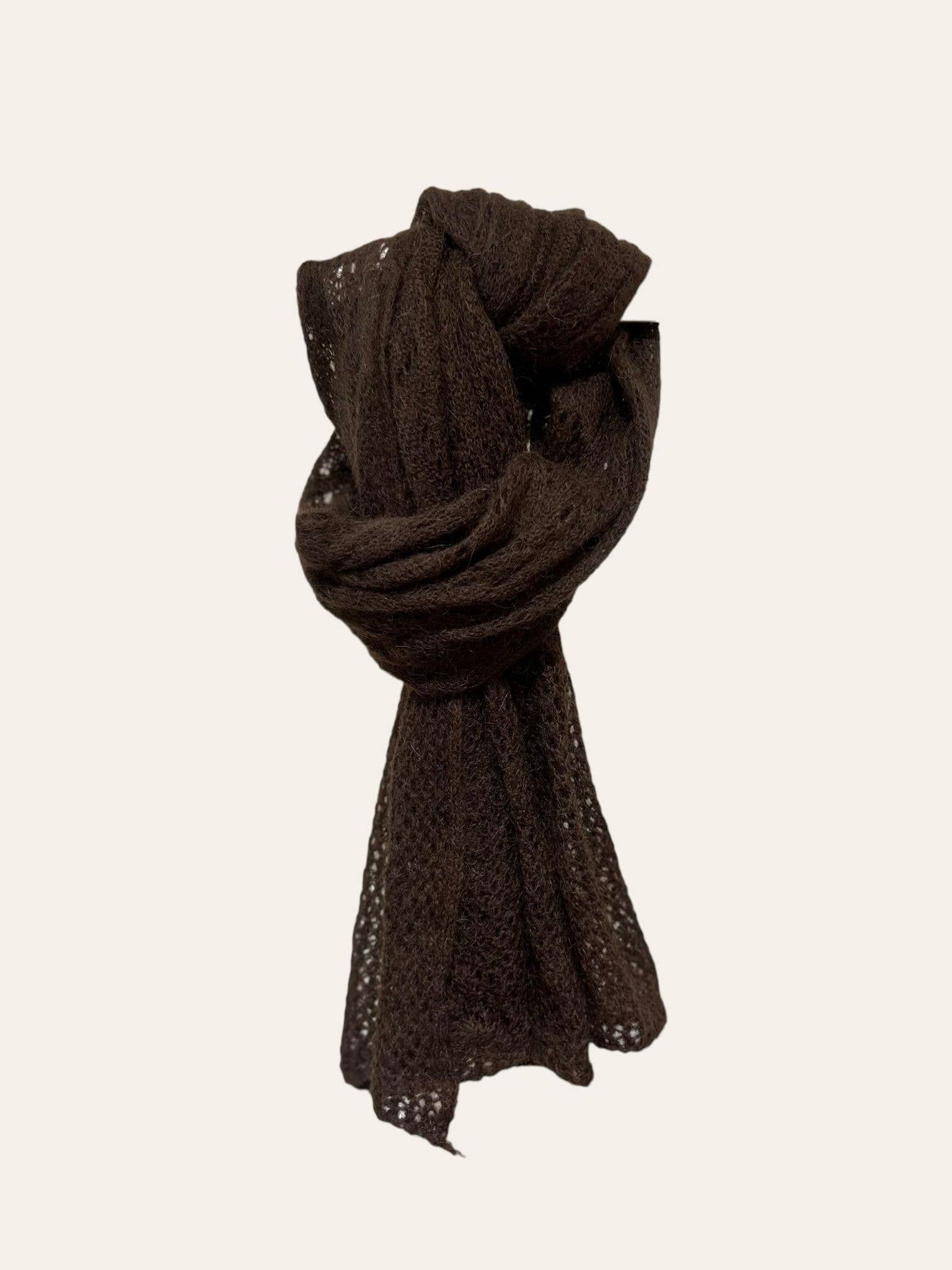 NAÏS PARIS - Wholesale Scarf - Women's - OPENWORK MOHAIR WOOL SHAWL21