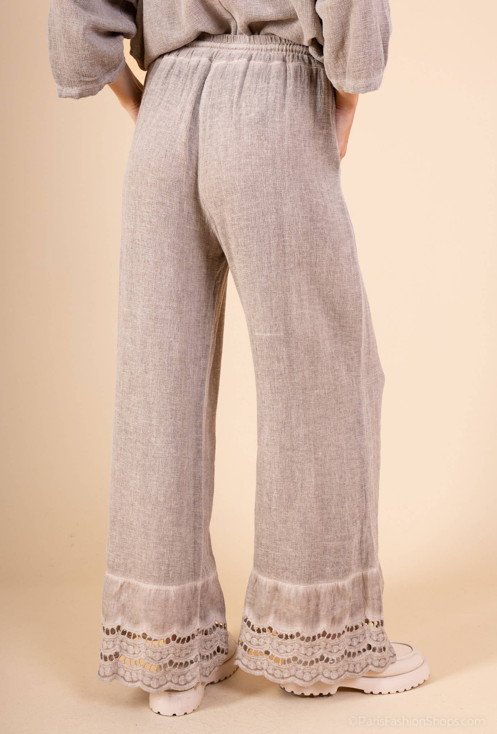 Shyloh - Wholesale Pants - Women's - Embroidered pants 206032