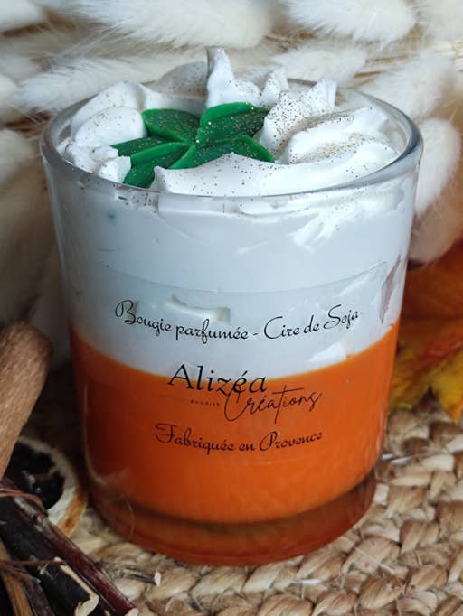 Bougie gourmande Fleur d'Oranger pour la vente par LES CREATIONS D'ALIZEA