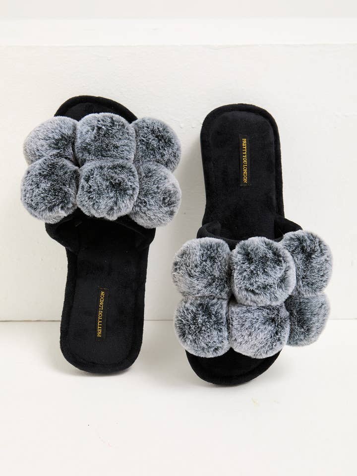 Dolly Slippers in Black for wholesale on Faire1