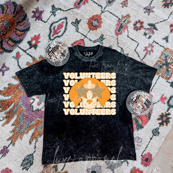 Luxe Transfers / Apparel - Wholesale Sublimation Transfer - VOLUNTEERS