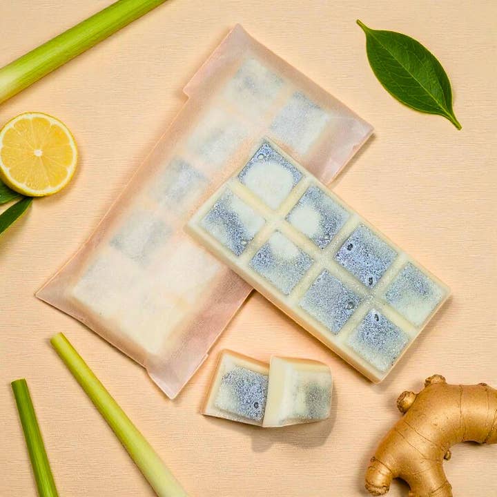 Lunar Fragrances – wholesale Wax melt – Lemongrass & Ginger White Label Wax Melt