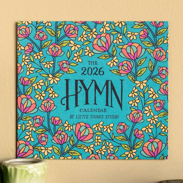 2026 Petite Hymn Calendar for wholesale by Little Things Studio