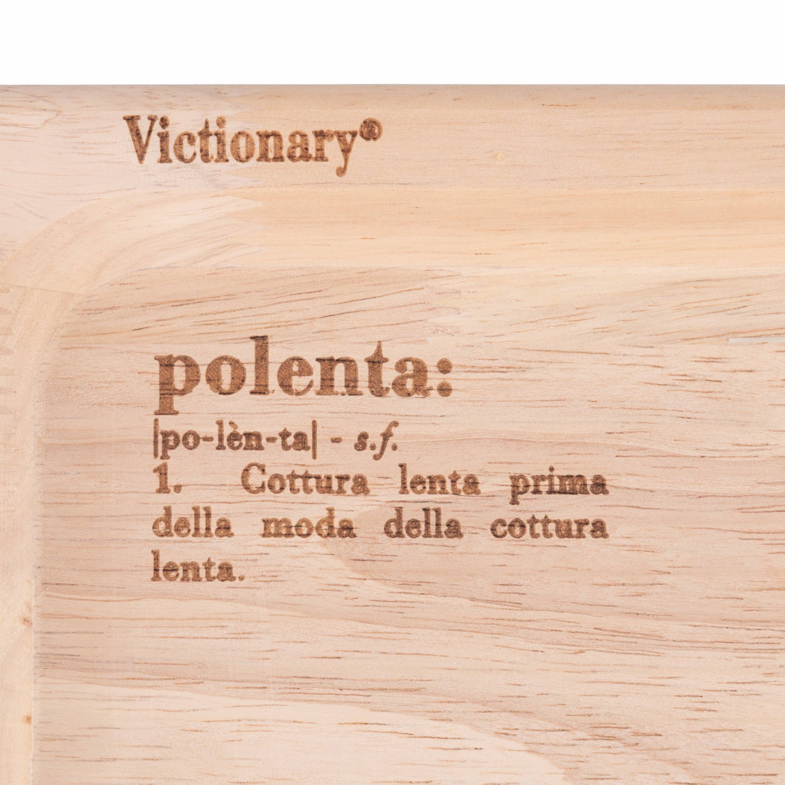 VdE Tivoli 1996 - Wholesale Ornament Set - VICTIONARY SET 2 POLENTA PLATES 30X18CM 2 ASSORTED1