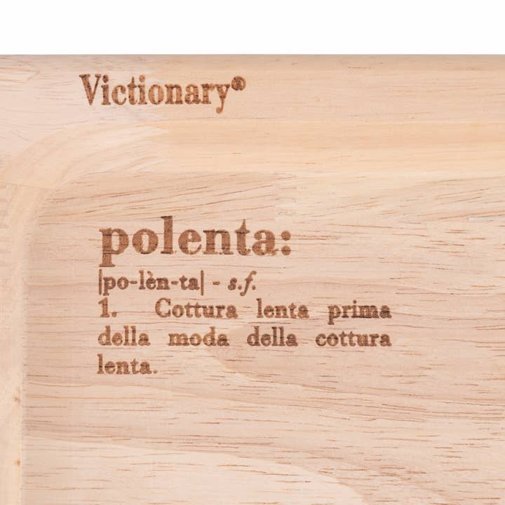 VdE Tivoli 1996 - Wholesale Ornament Set - VICTIONARY SET 2 POLENTA PLATES 30X18CM 2 ASSORTED1