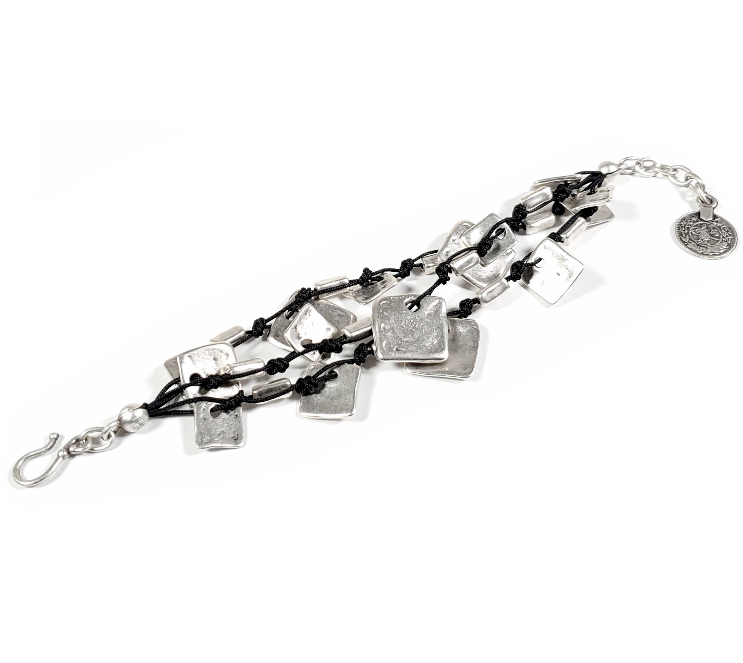 The Ancient Bazaar Jewelry & Accessories - Wholesale Charm/Dangle Bracelet - Item # ALL-2373 - Pewter Bracelet1