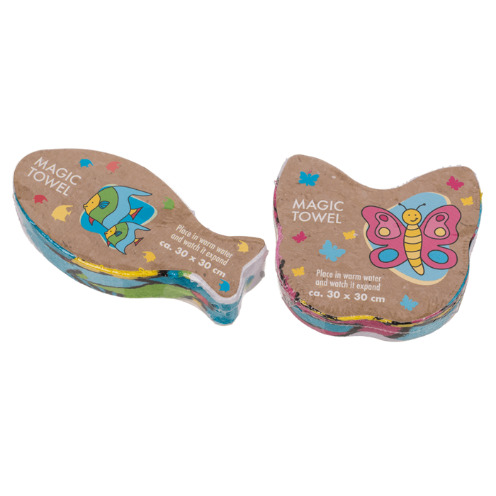 Out of the blue KG - Wholesale Retailer Display - Home & Living - Magic cotton towel, Animals,3