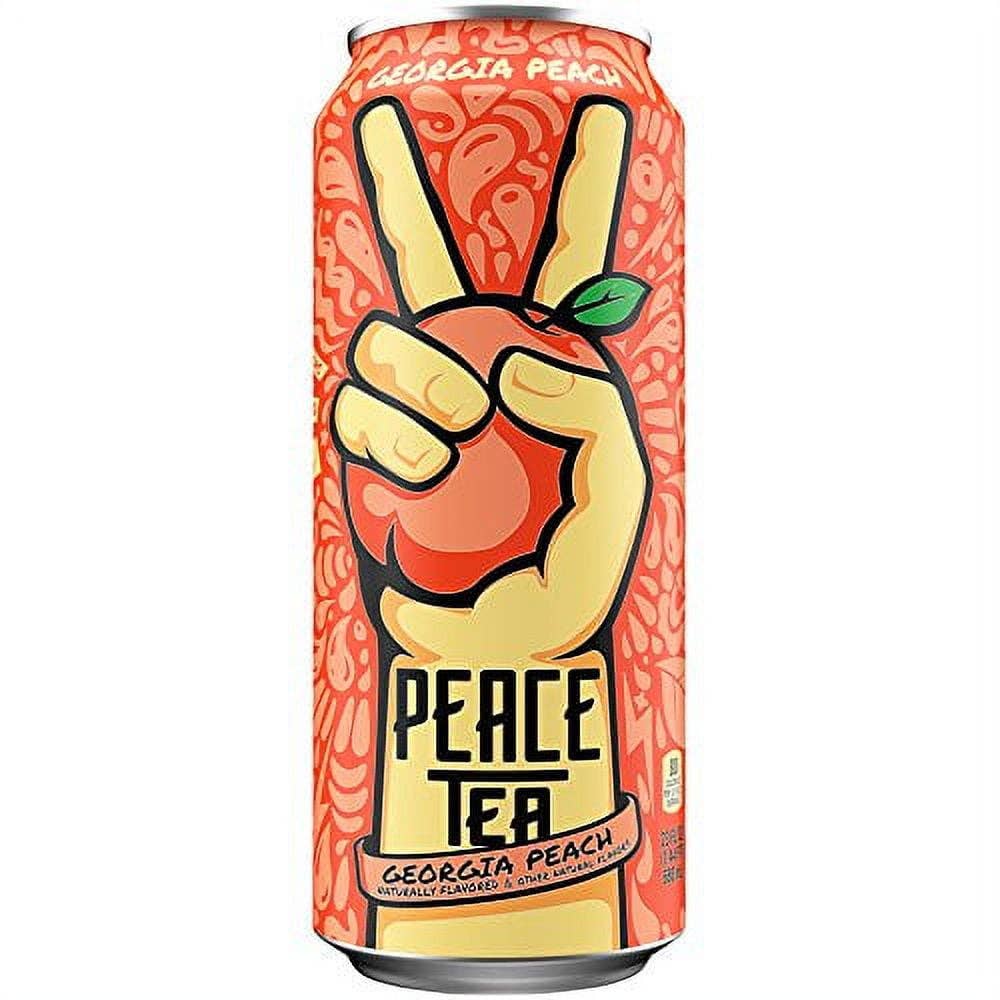 L&F Universal Goods - Wholesale Iced Tea - Peace Tea Georgia Peach 12/23oz0
