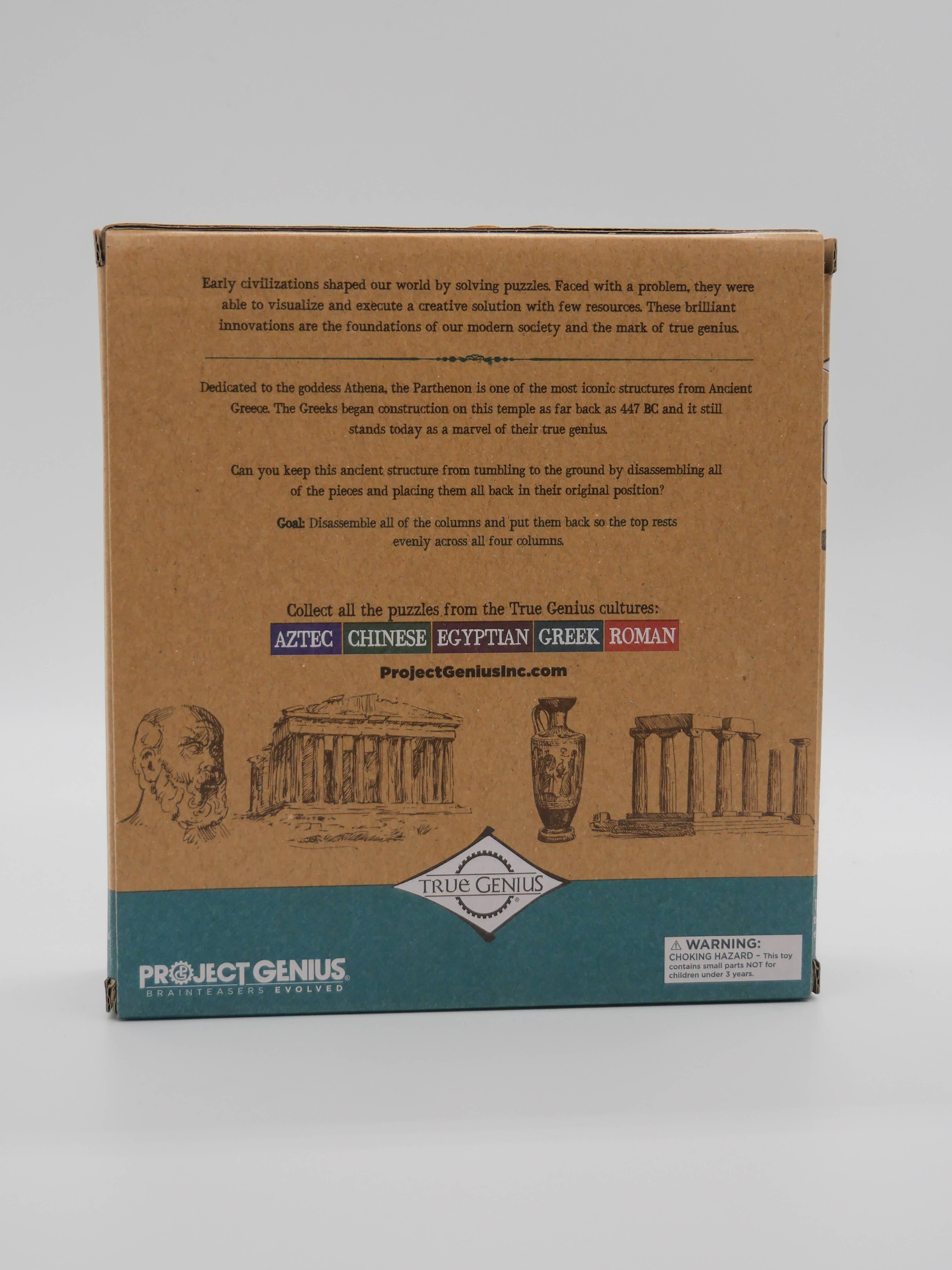 Project Genius - Wholesale Puzzel - Volwassene - Ware Genie Griekse Parthenon Puzzel3