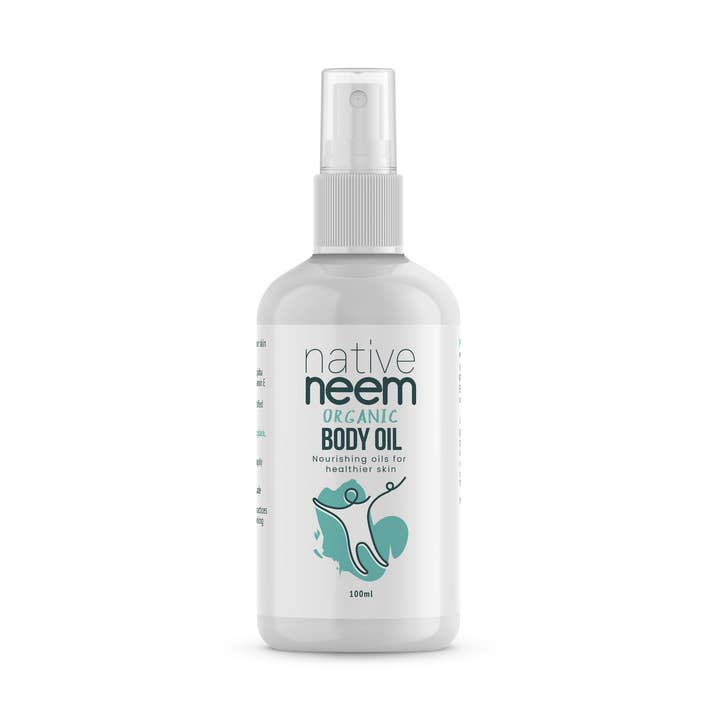 Organic Neem Body Oil 100ml for wholesale by Native Neem