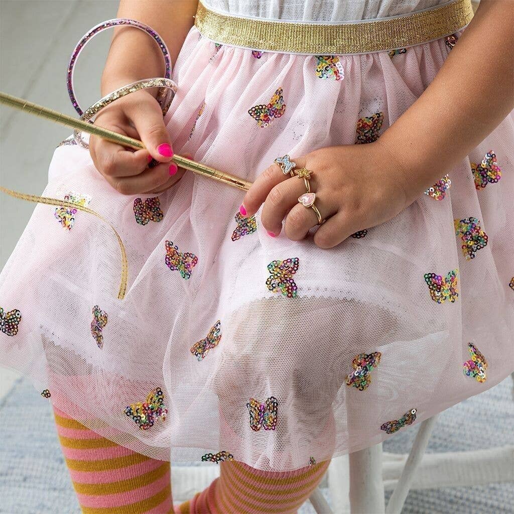 Rex B2B - UK – wholesale Bangle bracelet – Glitter Bracelets - Fairies In The Garden (Set of Two)4