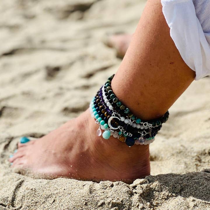 Cleansed Aura - Feng Shui Anklet Set for wholesale by Gogh Jewelry Design