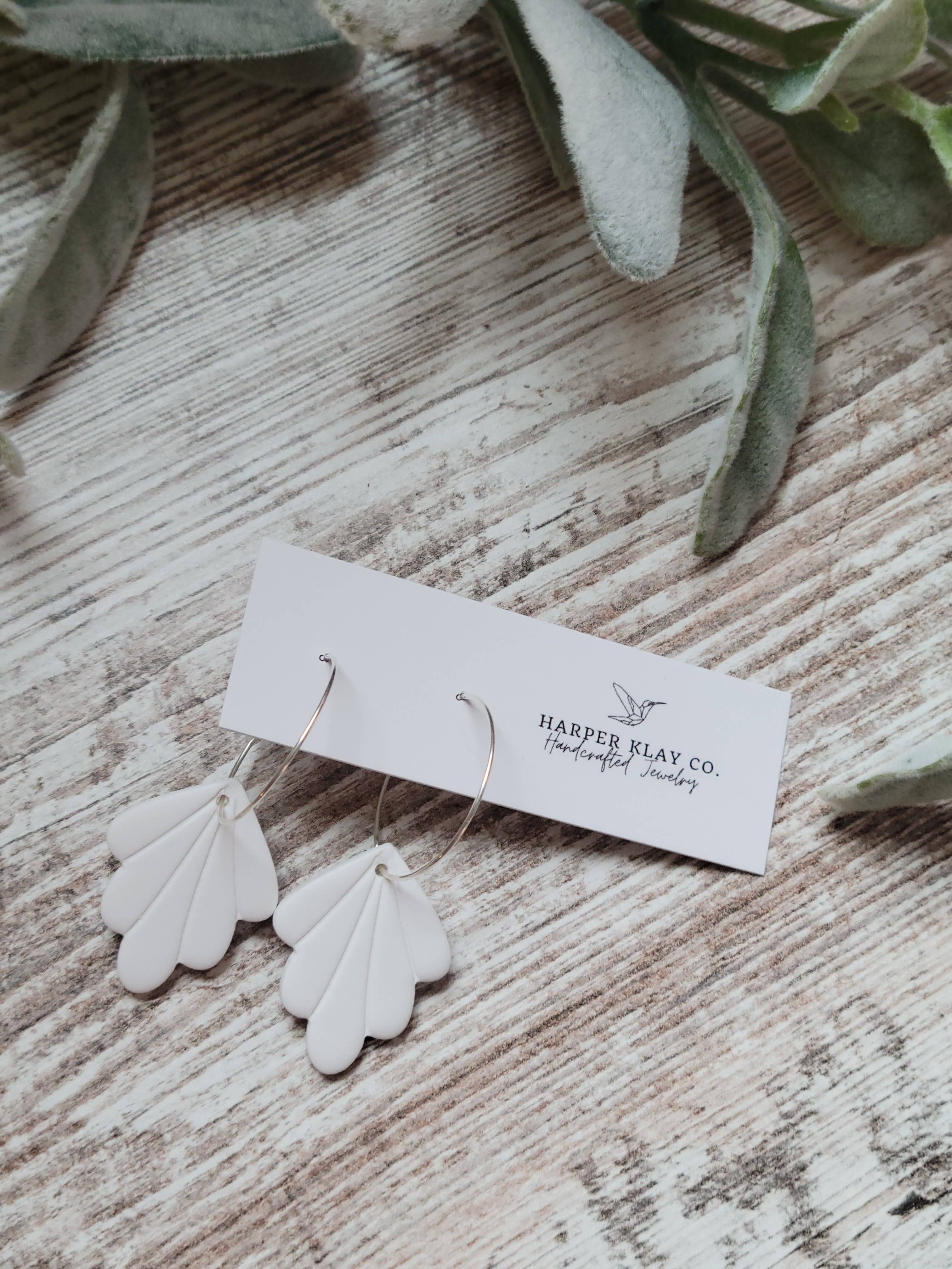 Harper Klay Co - Wholesale Jewelry Set - The Jill Set- Polymer Clay Hoop Earrings1