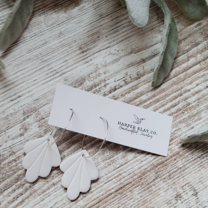 Harper Klay Co - Wholesale Jewelry Set - The Jill Set- Polymer Clay Hoop Earrings1