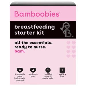 Bamboobies Nursing Pads for Breastfeeding, 60 Count, Disposable