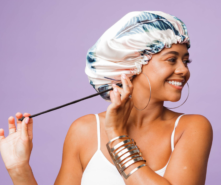 Glow by Daye - Wholesale Sleep Cap / Bonnet - Women's - G x D Adjustable Satin Bonnet183