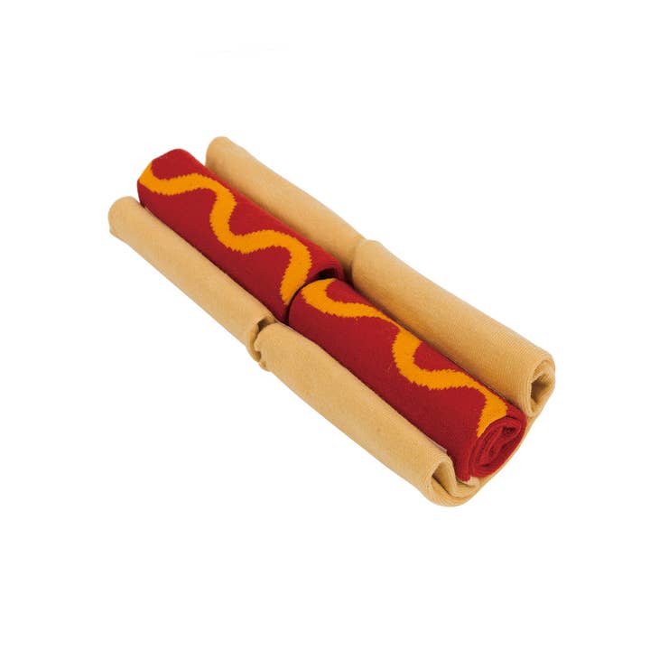 Until Pty Ltd - Wholesale Socks – Unisex - Eat My Socks Socks Hotdog2