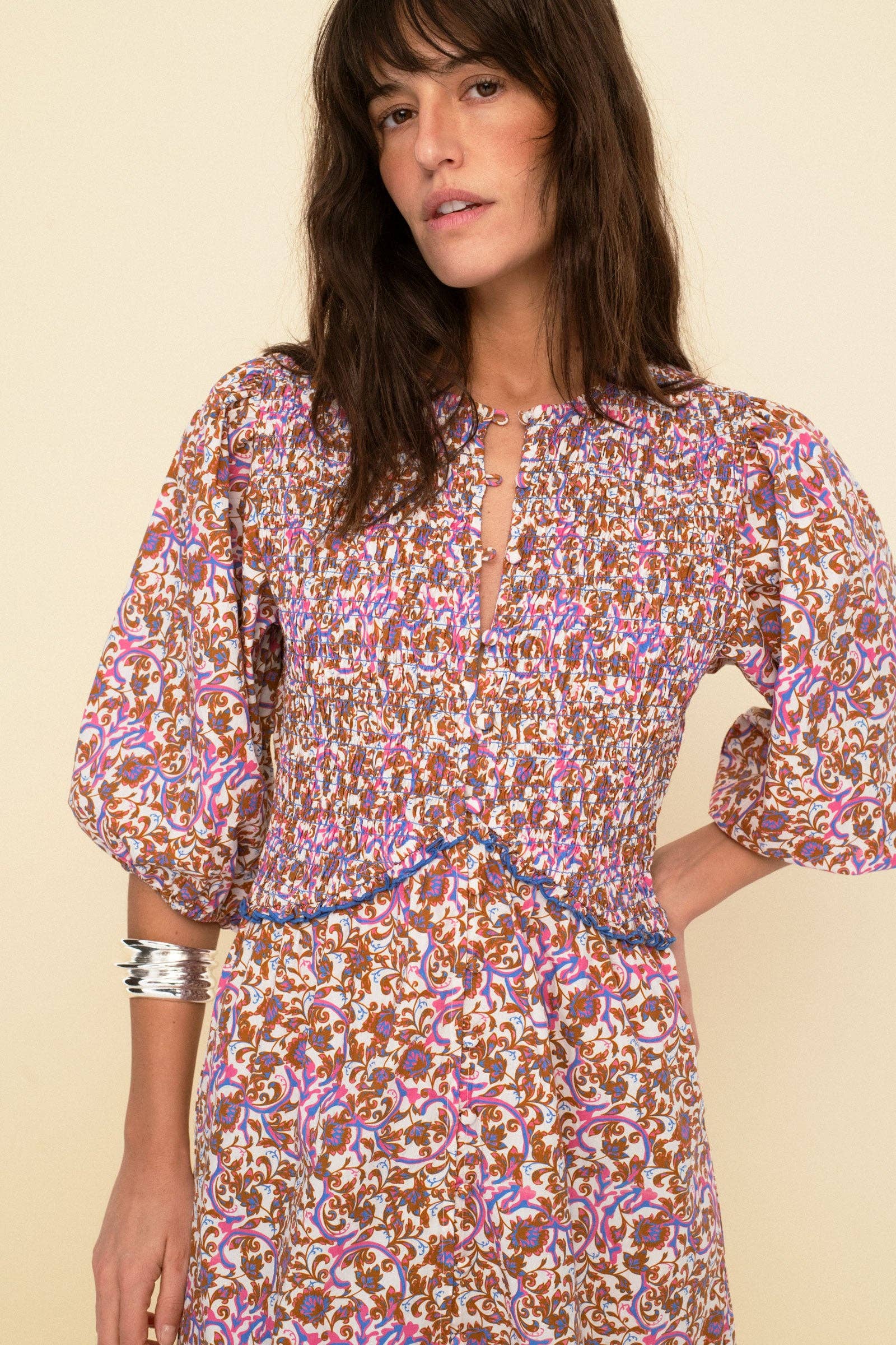 Sonmer Shop USA – wholesale Klänning - Dam – Magnolia klänning ros2