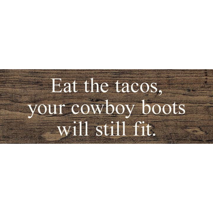 Coma os Tacos, as tuas botas Cowboy ainda se encaixam por atacado de SAWDUST CITY