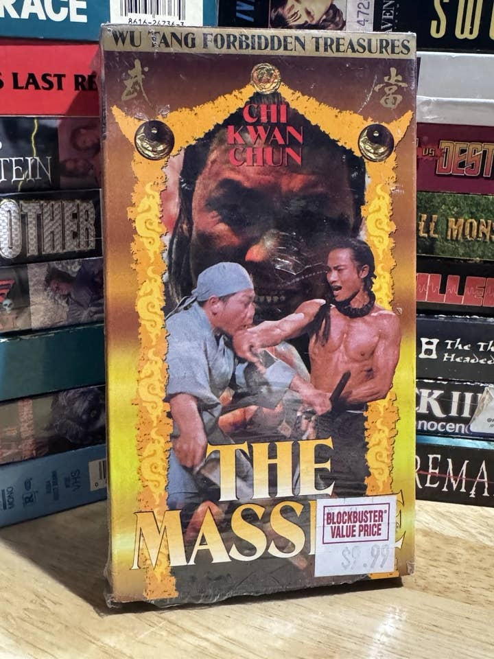 MASSIVE / WU TANG FORBIDDEN TREASURES sealed Movie VHS Tape for wholesale by Real Retro