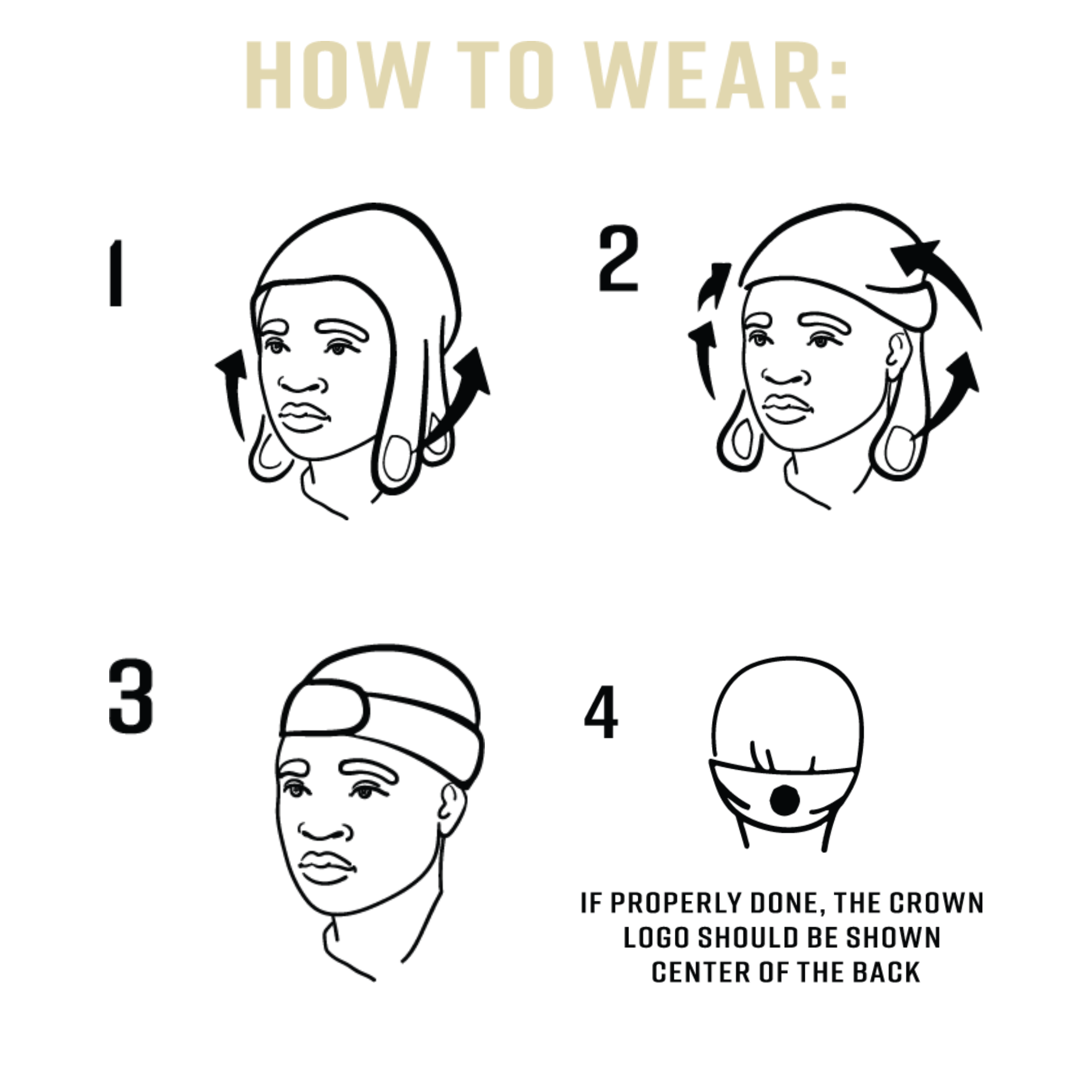 Annie International, Inc. - Wholesale Hair Towel/Wrap - Mr. Durag Spandex Velcro Compress Wave Cap, Black4