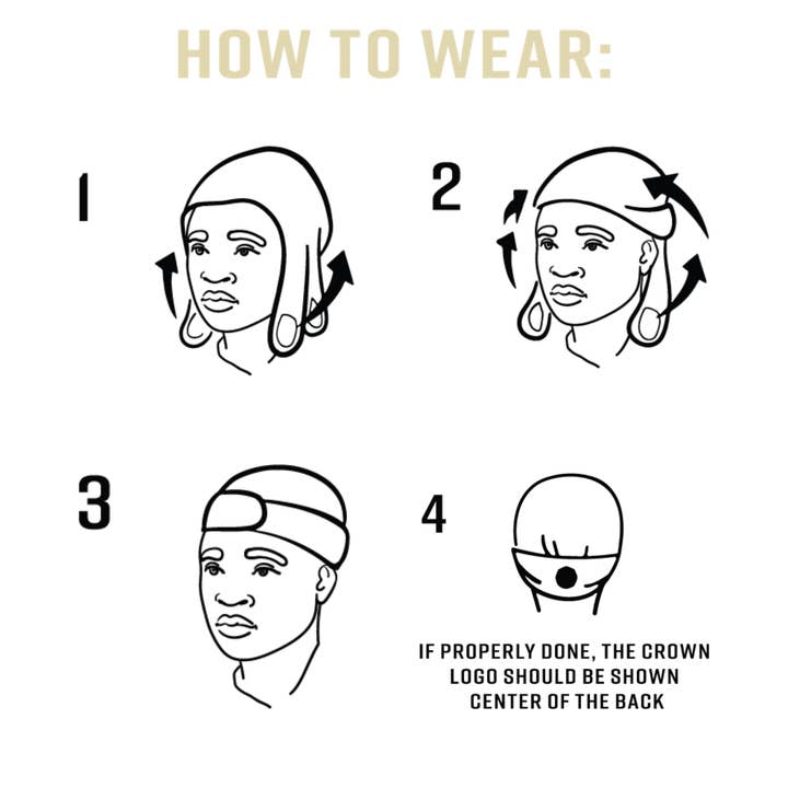 Annie International, Inc. - Wholesale Hair Towel/Wrap - Mr. Durag Spandex Velcro Compress Wave Cap, Black4