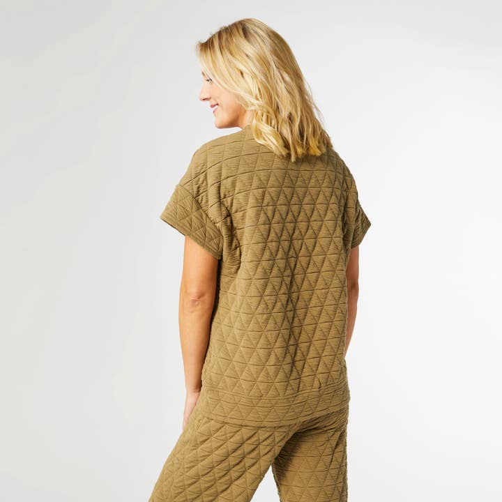 COCO + CARMEN - Wholesale T-Shirt - Women's - Cute Quilt Top