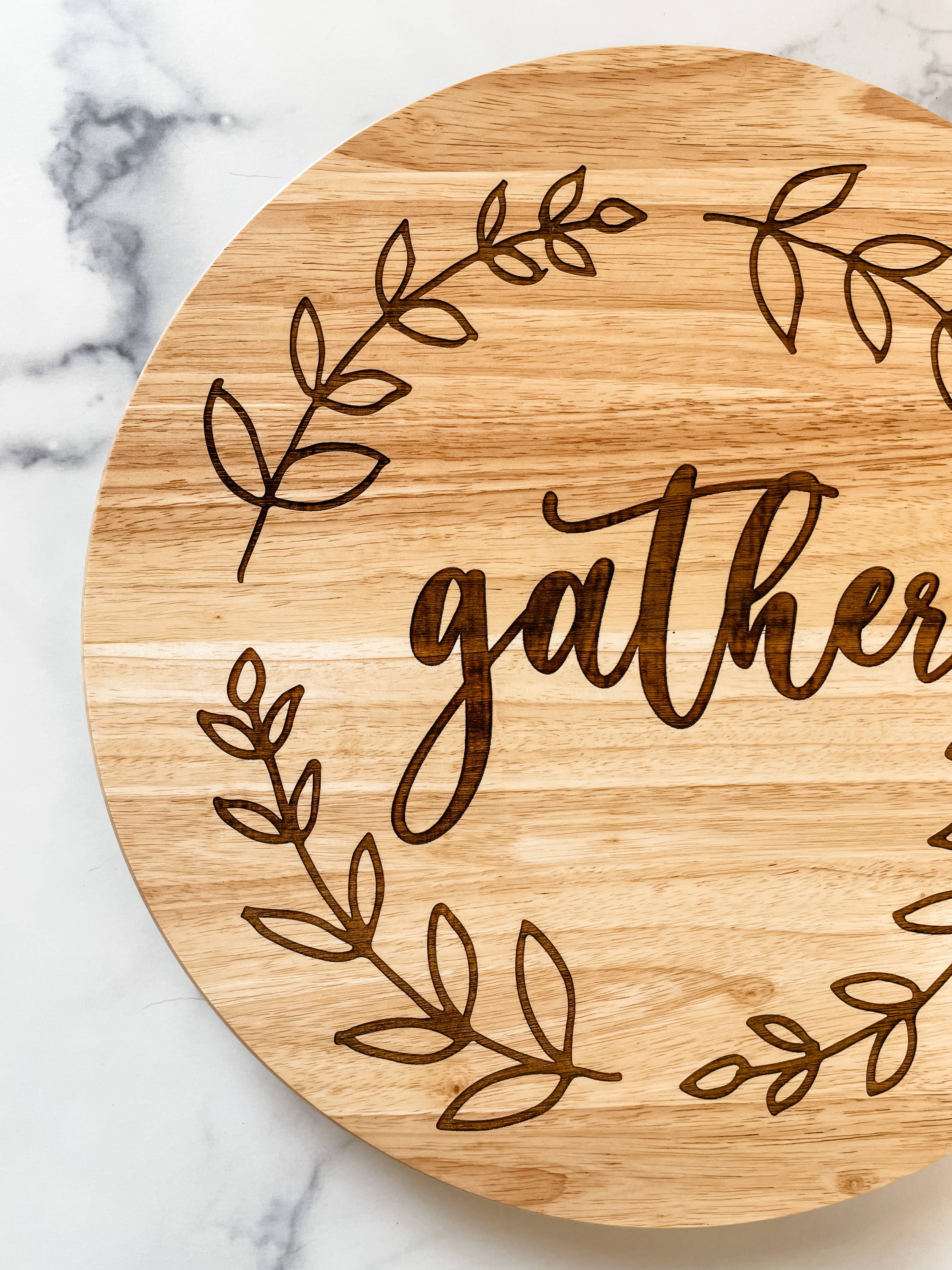 Wood & Ash - Wholesale Lazy Susan - Gather Lazy Susan1