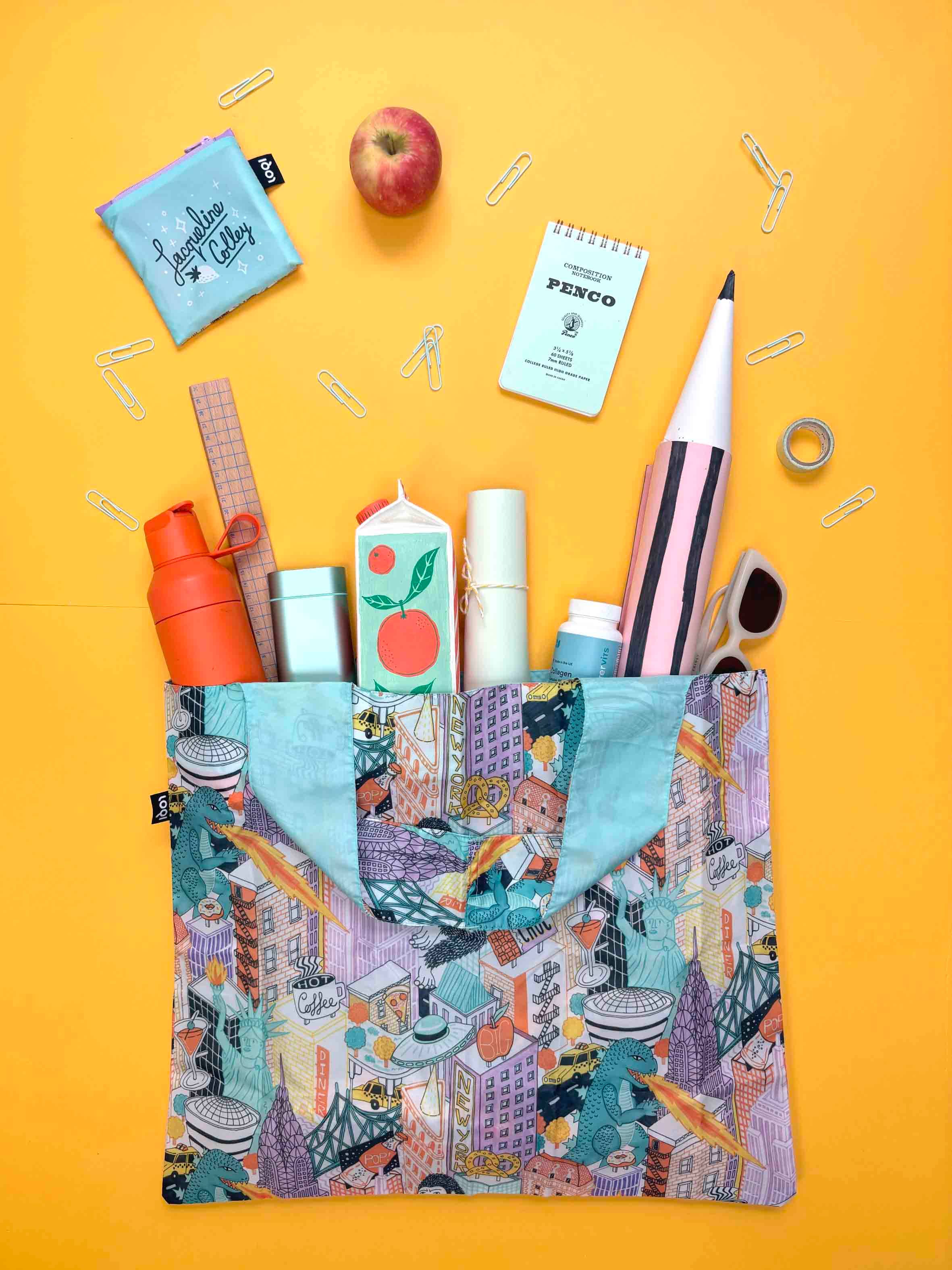 Jacqueline Colley – wholesale Tote bag – Women's – Pop Culture New York Recycled Bag 3