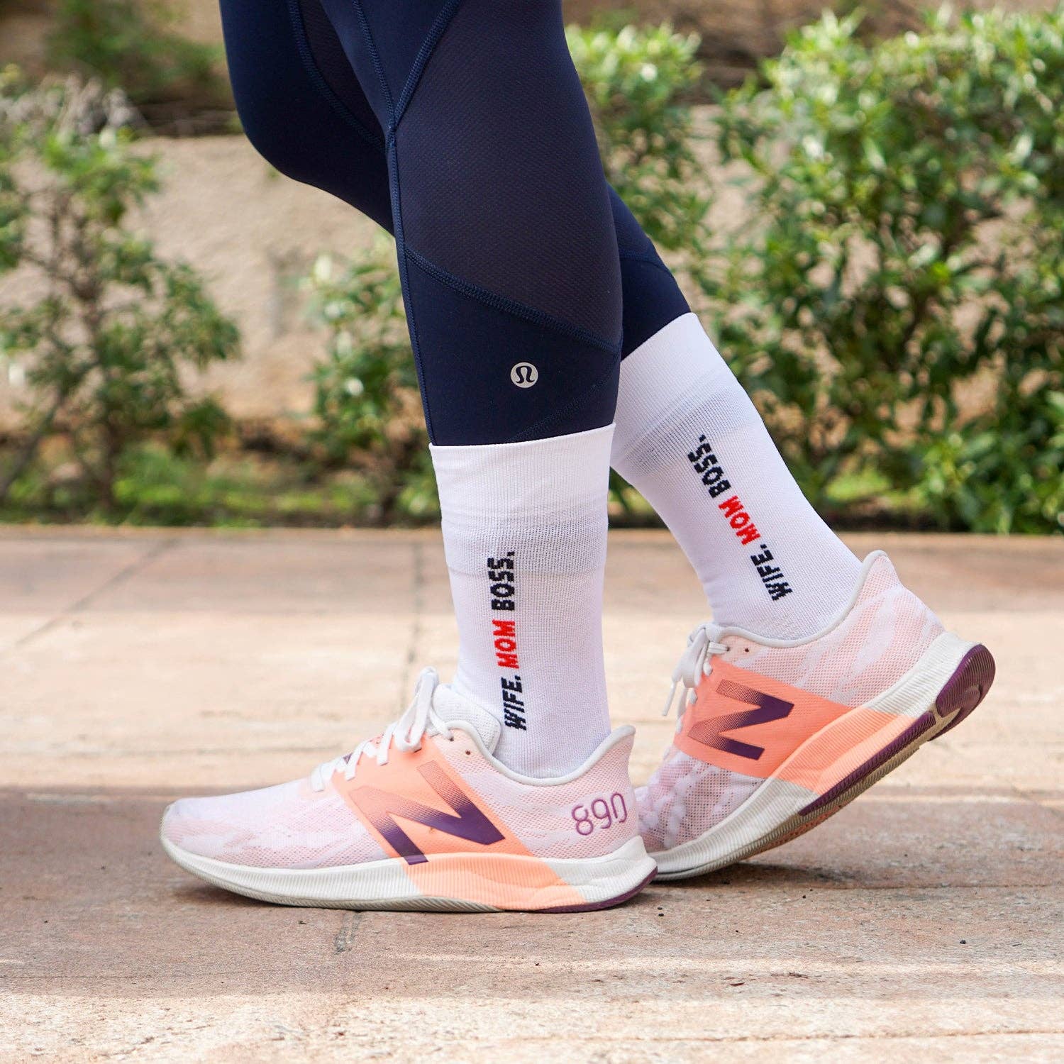 SPORCKS - Vente Chaussettes – femme - Chaussettes de course GO MOM avec soutien renforcé3