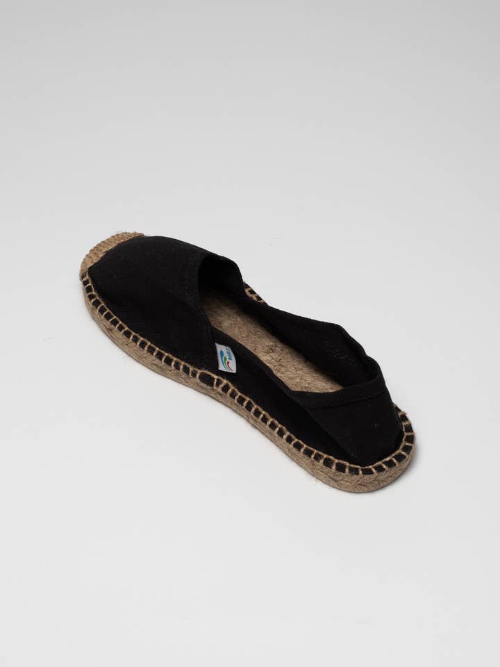 ARMY Espadrille - black- box 24 pairs for wholesale on Faire1