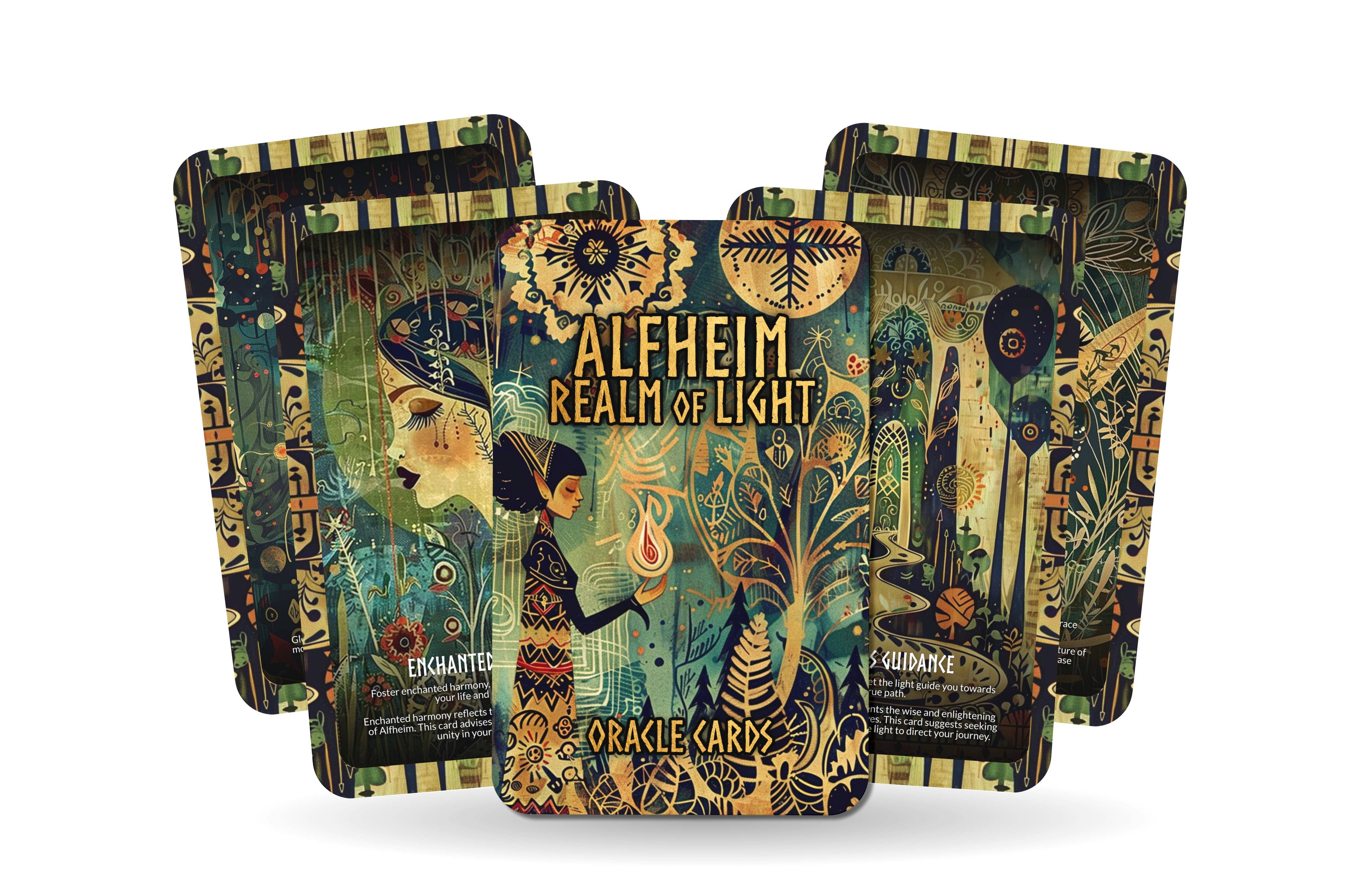 IBIZA TAROT - Wholesale Tarot Cards - Alfheim Light Oracle Cards - Ethereal Beauty Exploration3