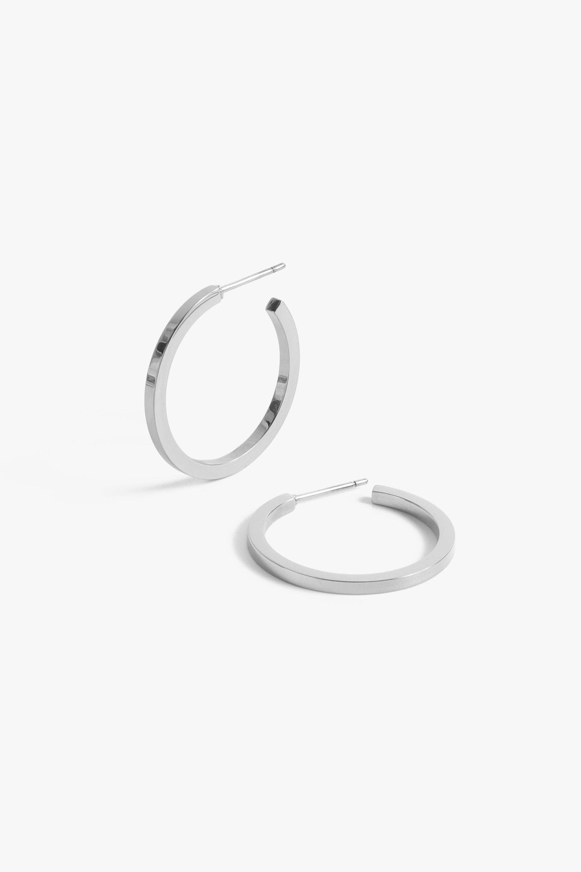Marrin Costello - Wholesale Hoop Earrings - JAY HOOPS 1"2