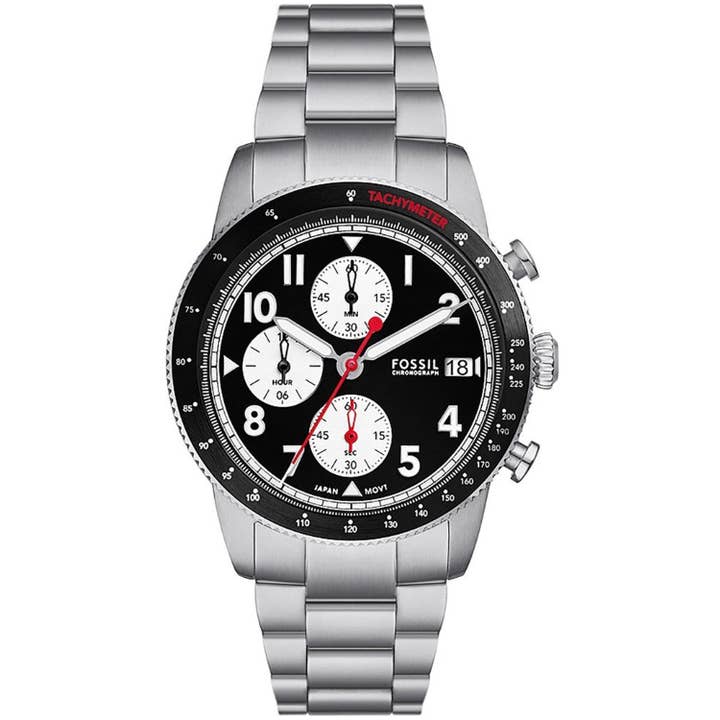 Fossil Men's Sport Tourer Black Dial Watch - FS6045 for wholesale by Auction Clearance