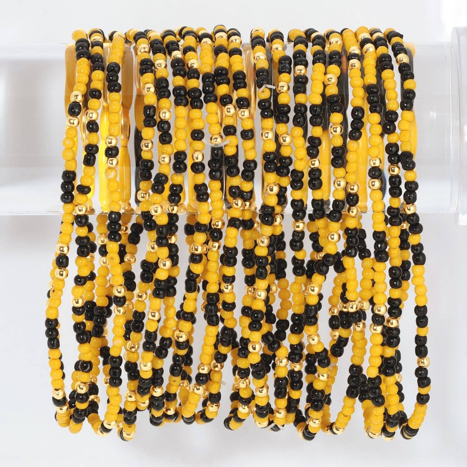 Splendid Iris - Wholesale Jewelry Set - Stretch Seed Bead GAME DAY Bracelets9