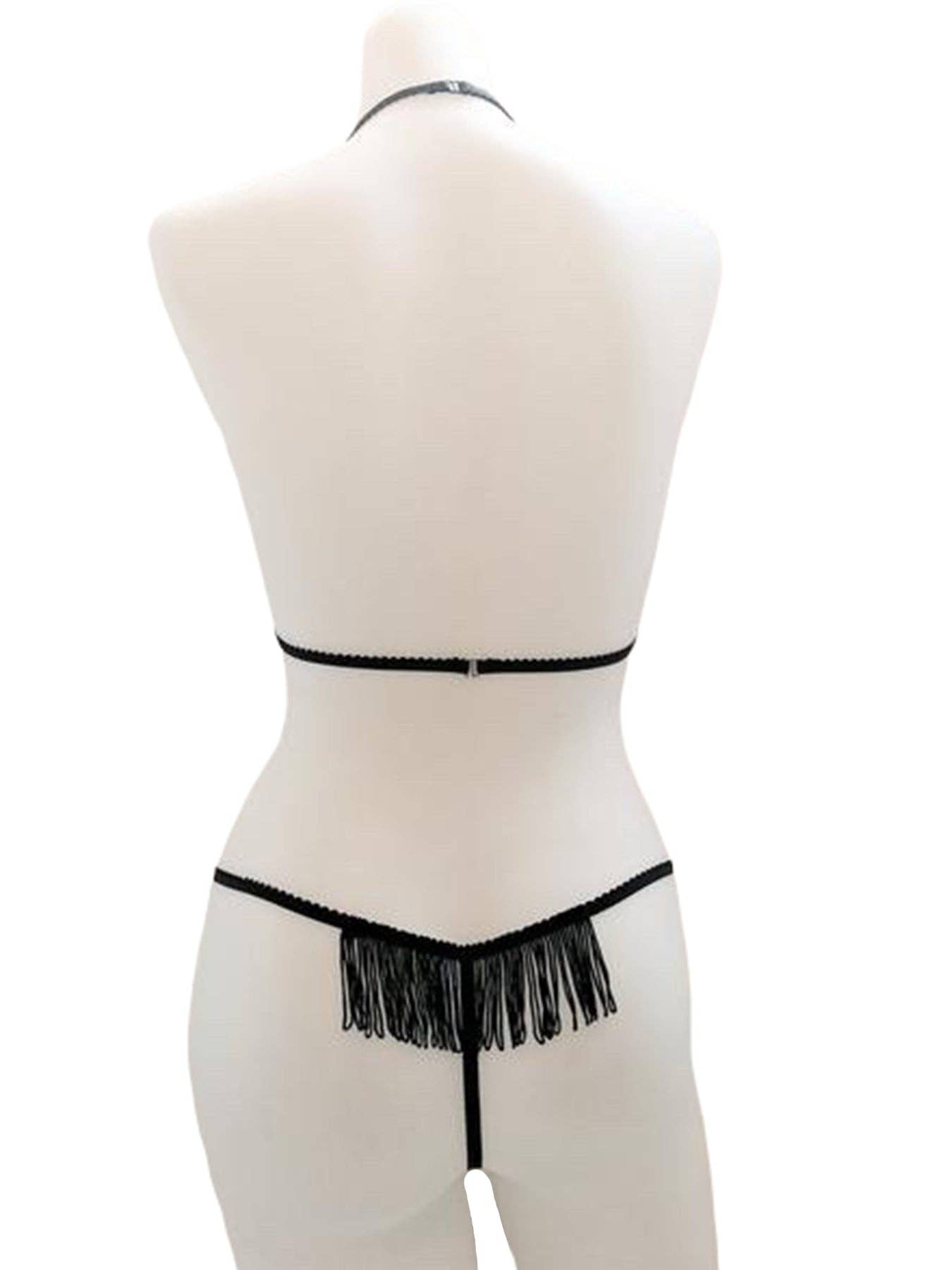 fishbelly - Wholesale Bralette - Women's - Lexi fringe burlesque bralette1