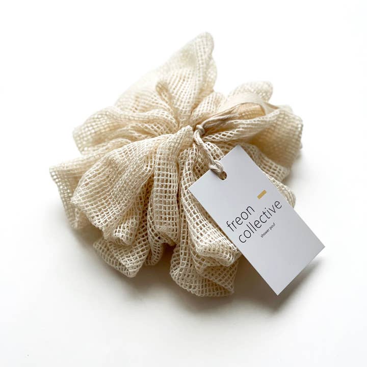 Freon Collective - Wholesale Bath Pouf/Sponge - Organic Cotton Shower Pouf