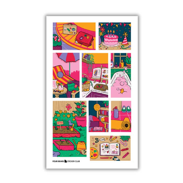 Vision Board för wholesale av Four Bears Sticker Club