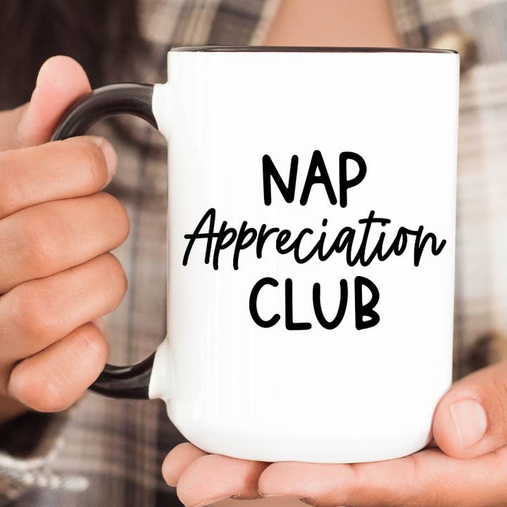 Nap Värdering Club Kaffemugg för wholesale av Donuts and Daisies
