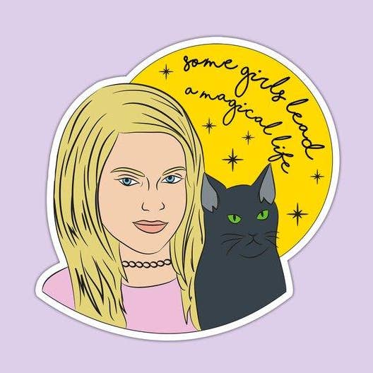 Sabrina the Teenage Witch Salem Sticker for wholesale by HelloSailorTees