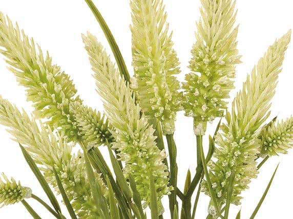 Will's Company - Wholesale Artificial Flowers - Artificial Narrow Leaved Clover Flower Bundle - 2 colors1