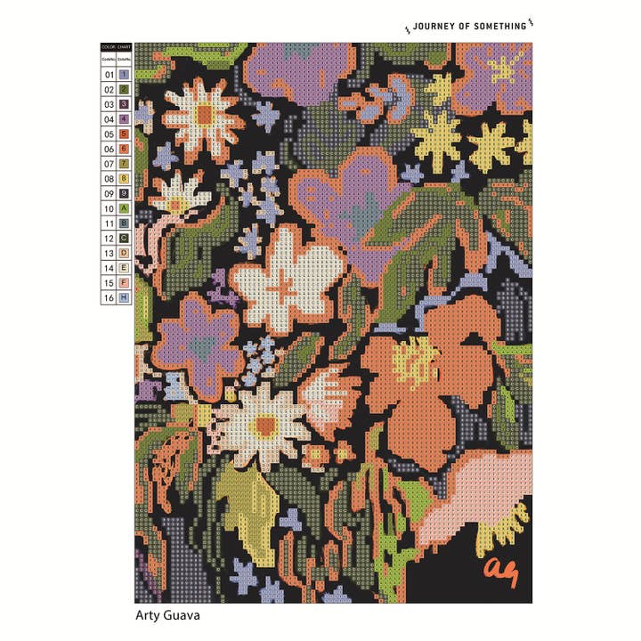 Journey Of Something AU & EU - Vente Kit de bricolage - Sparkle Art - Jardin de minuit2