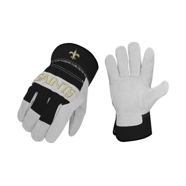Guantes de trabajo «The Closer» de New Orleans Saints de la NFL para venta al por mayor de Inglasco Inc.